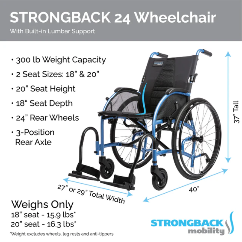 Strongback 24 wheelchair